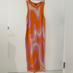 Wild Fable Orange and Pink dress